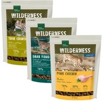 REAL NATURE WILDERNESS Trockenfutter Katze, Adult, Probierpaket 3x300 g Probierpaket 2