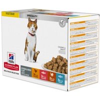 Hill's SCIENCE PLAN Sterilised Cat Adult Multipack 24x85 g
