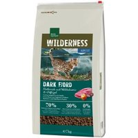 REAL NATURE WILDERNESS Trockenfutter Katze, Adult, Dark Fjord, Rothirsch, Wildschwein & Geflügel 7 kg