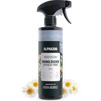 ALPHAZOO Brandlöscher Anti Juckreiz Spray für Hunde I Sanfte Beruhigung 500 ml