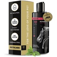 Peticare pH-neutrales Pferde Shampoo, farbneutral, alle Rassen, sanfte Reinigung