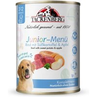 Tackenberg Nassfutter Hund, Welpenmenü, Rind mit Süßkartoffel 6x400 g