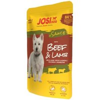 JosiDog Mini Rind und Lamm in Soße 24 x 100 g
