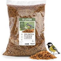wildtier liebe Edel Soldatenfliegenlarven getrocknet