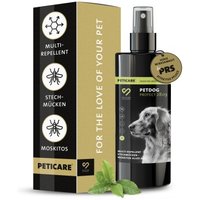 Peticare Anti-Insekten Spray für Hunde gegen Stechmücken Bremsen Mücken Moskito 100 ml