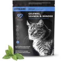 Peticare Gelenkpulver für Katzen, Mit MSM, Kollagen, stärkt Knochen, Gelenke