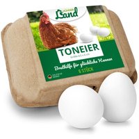 HÜHNER Land Toneier für Hühner & Geflügel 6 Stück