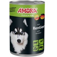 Amora Dog Pur 6x400g Rentier
