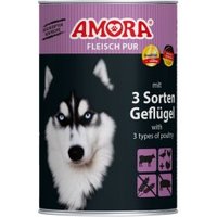 Amora Dog Pur 6x400g Geflügelauswahl