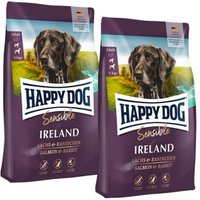 HAPPY DOG Sensible Trockenfutter Hund Adult, Irland 2x12,5 kg
