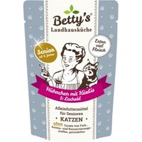 Betty's Landhausküche Frischebeutel SENIOR Hühnchen mit Kürbis 12 x 100g
