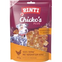 RINTI Chicko Plus Käsewürfel, Huhn mit Käse 12x80 g