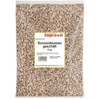Supravit Sonnenblumenkerne geschält - Ganzjahresfutter für Wildvögel 5 kg