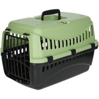Kerbl Pet Transportbox Expedion schwarz/ grün