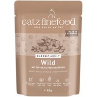 Catz finefood Nassfutter Katze CLASSIC Wild 8x85 g