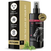 Peticare Anti-Insekten Spray für Pferde gegen Stechmücken Bremsen Mücken Moskito 100 ml