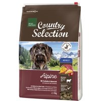 REAL NATURE Country Selection Trockenfutter Hund, Adult, Alpine, Truthahn und Alpenrind 4 kg
