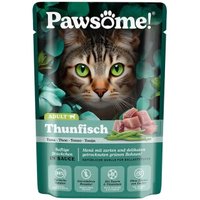 Pawsome Nassfutter Katze, Adult, Thunfisch 28x85 g