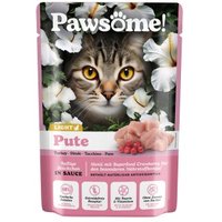 Pawsome Nassfutter Katze, Adult, Pute 28x85 g