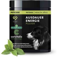 Peticare Ergänzungsfutter Pulver für sportliche Hunde, für Ausdauer & Vitalität