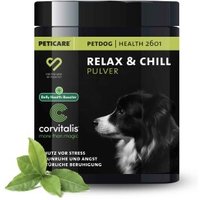 Peticare Relax-Mix Pulver für Hunde, beruhigendes Ergänzungsfutter-Mittel