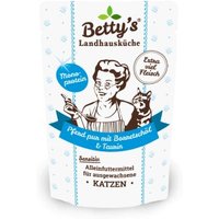 Betty's Landhausküche Frischebeutel Pferd Pur 12x 100g für Katze