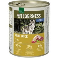 REAL NATURE WILDERNESS Nassfutter Hund, Adult, Pure Duck 6x800 g