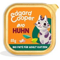 Edgard & Cooper Edgard&Cooper Nassfutter Katze Adult Paté Bio Huhn 16x85 g