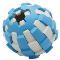Barkalot Hundespielzeug-Leckerli-Spender blau/ türkis/ weiß