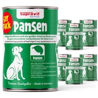 Supravit Hundenassfutter 6 x 820g Rinderpansen
