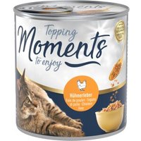 MOMENTS Topping Powder Hühnerleber 8x60 g