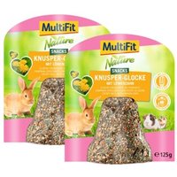 MultiFit Knusper-Glocke 2x125g Löwenzahn
