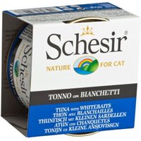 Schesir Gelee 12x85g Thunfisch mit kleinen Sardellen