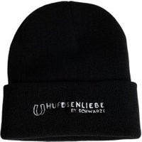 Hufeisenliebe Beanie Mütze schwarz