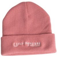 Hufeisenliebe Beanie Mütze rosa