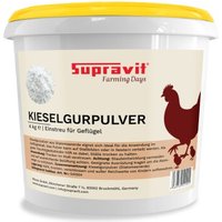 Supravit Kieselgur für Hühner Einstreu für Hühnerstall 4kg