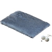 Rohrschneider ® Fensterliege, mit Gratis-Spielball, blau