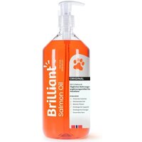 Brilliant Petcare Hofseth Biocare Brilliant Lachsöl für Hunde, Katzen, Welpen, Frettchen und Haustiere – Reines Omega-3, -6 & -9 Fischöl-Nahrungsergänzungsmittel | Hilft bei juckender Haut, Gelenkpflege, Herzgesundheit & natürlichem Fellglanz...