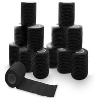 Petsation Bandagen schwarz 10cm 12St 10cm x 4,5m