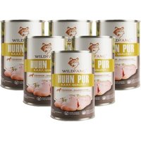 Wildfang ® Nassfutter Huhn pur BARF 6x400 g