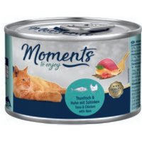 MOMENTS Adult Thunfisch und Huhn mit Schinken 6x140 g