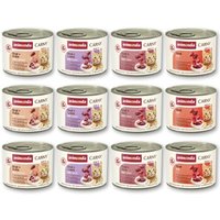 animonda Carny Nassfutter Katze Adult, Mixpaket Fleischauswahl 12x200 g Mixpaket 1