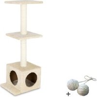 Rohrschneider ® Katzenbaum Delia, mit Gratis-Spielball,