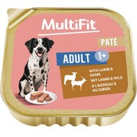 MultiFit Nassfutter Hund Pastete mit Lamm und Wild 9x300 g