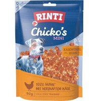 RINTI Chicko's Mini Käsewürfel Huhn 12x80 g