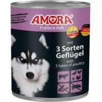 Amora Dog Pur 6x800g Geflügelauswahl
