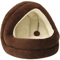 VidaXL Katzenbett braun 40 cm, 40 cm