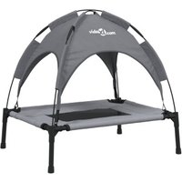 VidaXL Hundebett anthrazit 48 cm, 61 cm, 48 cm