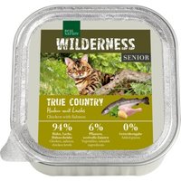 REAL NATURE WILDERNESS Nassfutter Katze, Senior, Huhn mit Lachs 16x100 g