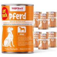 Supravit Hundenassfutter 6 x 820g Pferd